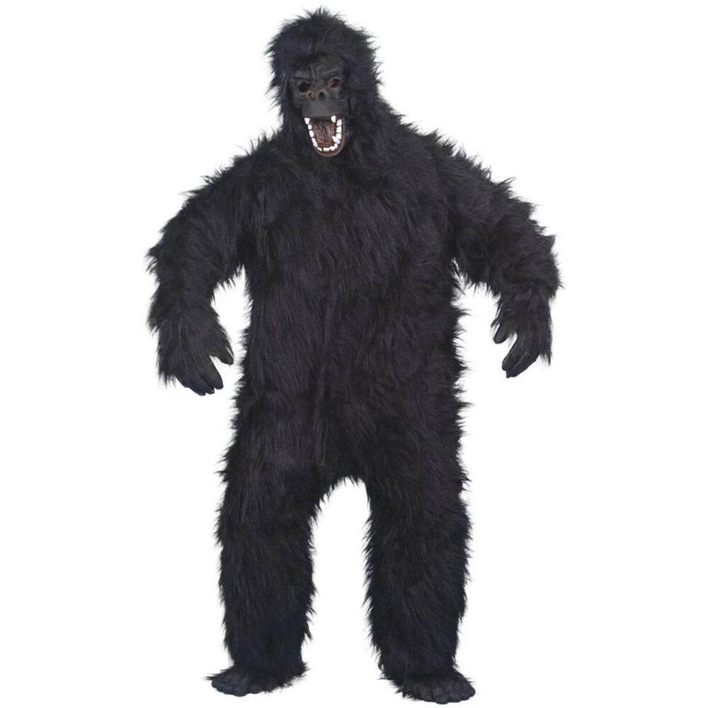 Smiffys Mens Gorilla Costume Set / Black